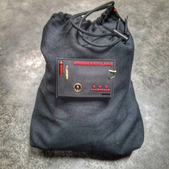 Superesse Survival Patch: Compartmentalized Micro EDC and Survival Kit Superesse Straps LLC