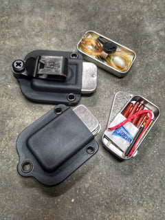 EDC Pocket Tin - Compartmentalized Survival Kits Superesse Straps LLC
