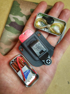 EDC Pocket Tin - Compartmentalized Survival Kits Superesse Straps LLC