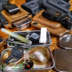 EDC Pocket Tin - Compartmentalized Survival Kits Superesse Straps LLC