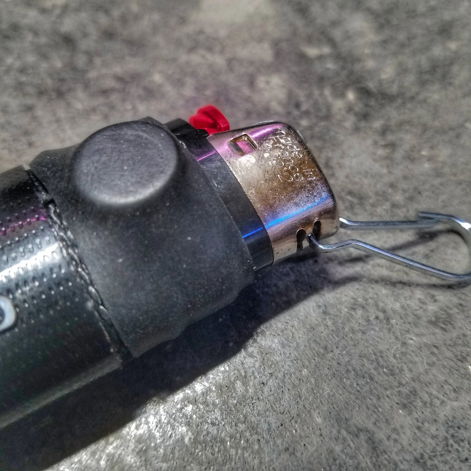 Survival Kit Lighter - Fire Starter outfitted with supplies. Superesse Straps LLC