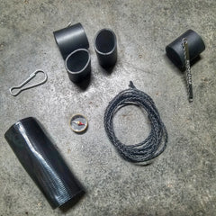 Survival Kit Lighter - Fire Starter outfitted with supplies. Superesse Straps LLC