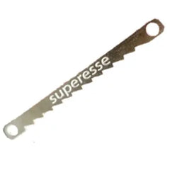 Saw Shim Tool - Custom built flexible steel escape shim with saw tooth edge (2 pack). Superesse Straps LLC