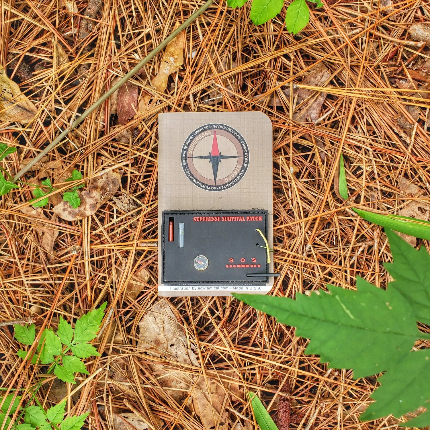 Superesse Field Memo Pad (Yellow) - Durable Pocket Notebook with Survival References Superesse Straps LLC