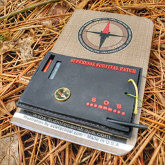 Superesse Field Memo Pad (Yellow) - Durable Pocket Notebook with Survival References Superesse Straps LLC