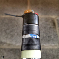 Survival Kit Lighter - Fire Starter outfitted with supplies. Superesse Straps LLC