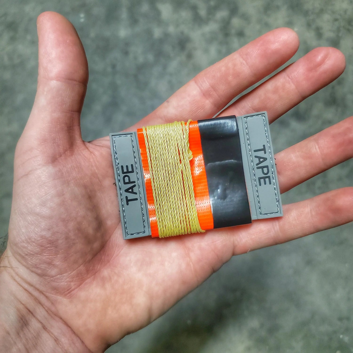 Duct Tape Dispenser Patch - EDC Duct Tape or Cordage on a Spool Morale Patch Superesse Straps LLC