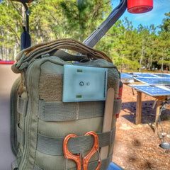 Illumination Patch Kit: Built-in Flashlight and Chemlight Morale Patch Superesse Straps LLC