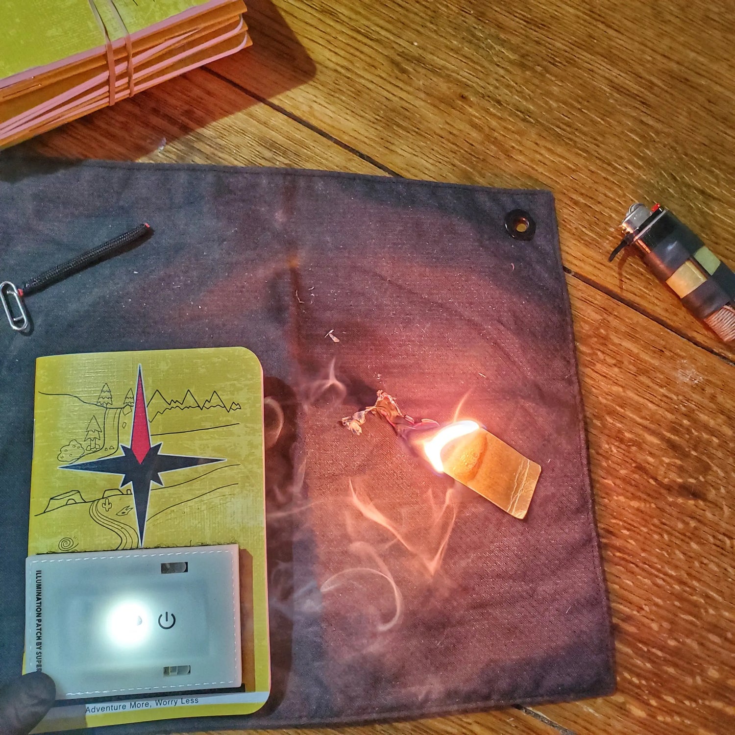 Superesse Field Memo Pad (Yellow) - Durable Pocket Notebook with Survival References Superesse Straps LLC