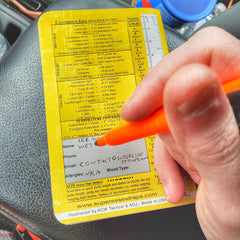 Superesse Field Memo Pad (Yellow) - Durable Pocket Notebook with Survival References Superesse Straps LLC