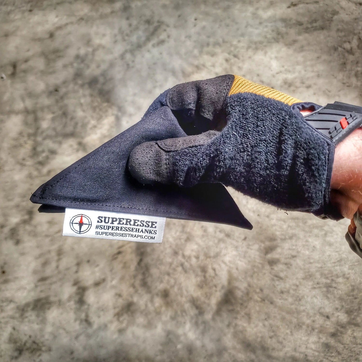 Filter Bandana - Water Pre-Filtration and Air-Contaminant Face Barrier. Superesse Straps LLC