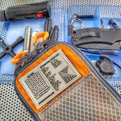 Storage Pocket Patch: Morse and Tap Code Superesse Straps LLC