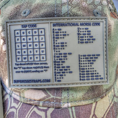 Storage Pocket Patch: Morse and Tap Code Superesse Straps LLC