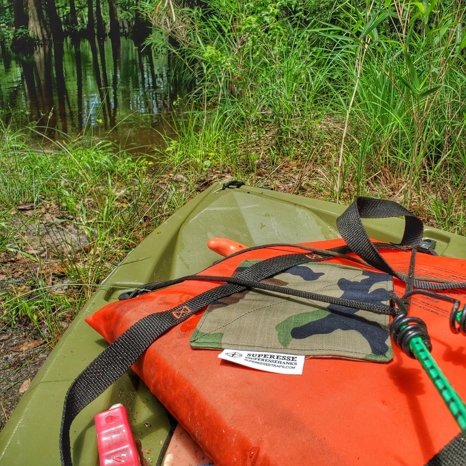 Filter Bandana - Water Pre-Filtration and Air-Contaminant Face Barrier. Superesse Straps LLC