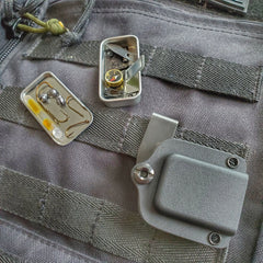 EDC Pocket Tin - Compartmentalized Survival Kits Superesse Straps LLC