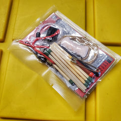 Shim Personal Survival Cards - Wallet Size Vacuum Sealed Survival Packets Superesse Straps LLC