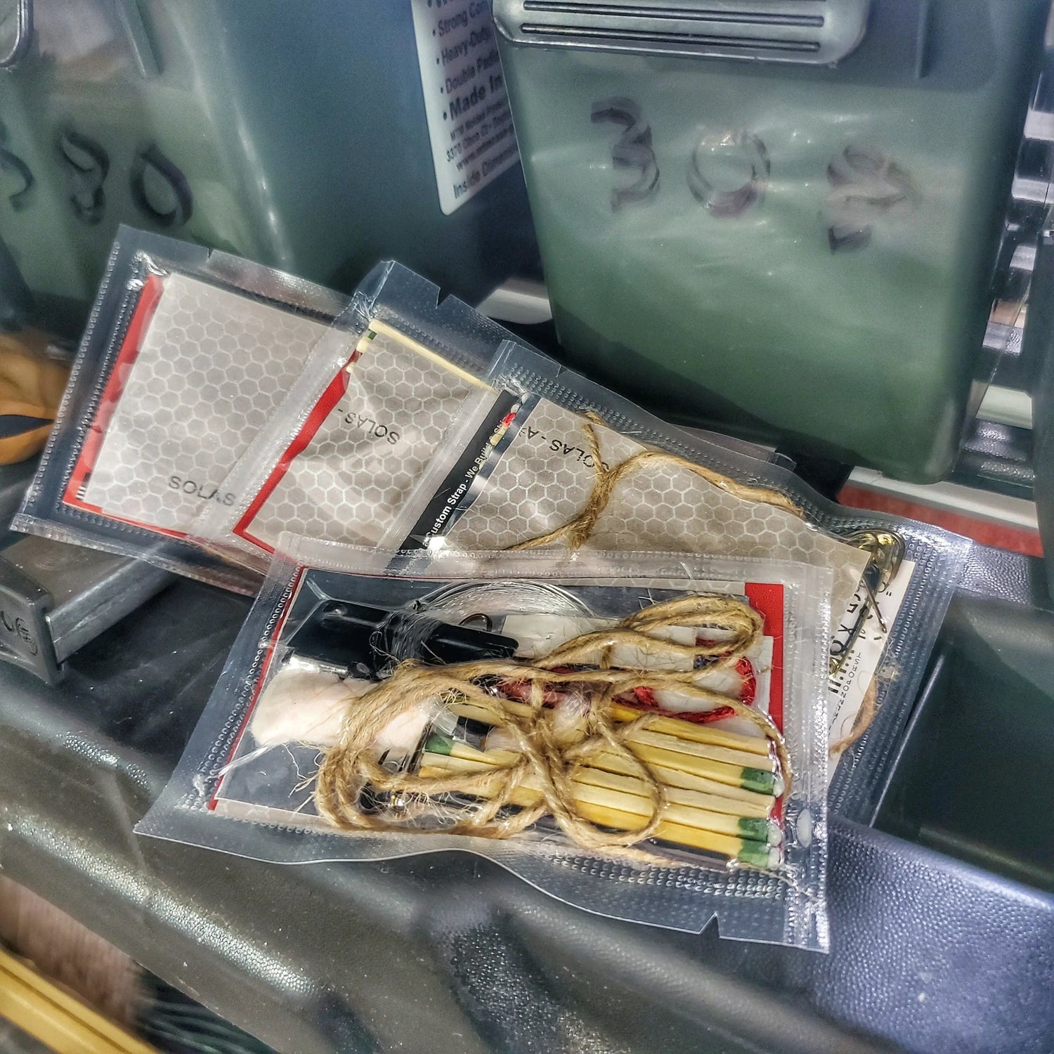 Shim Personal Survival Cards - Wallet Size Vacuum Sealed Survival Packets Superesse Straps LLC