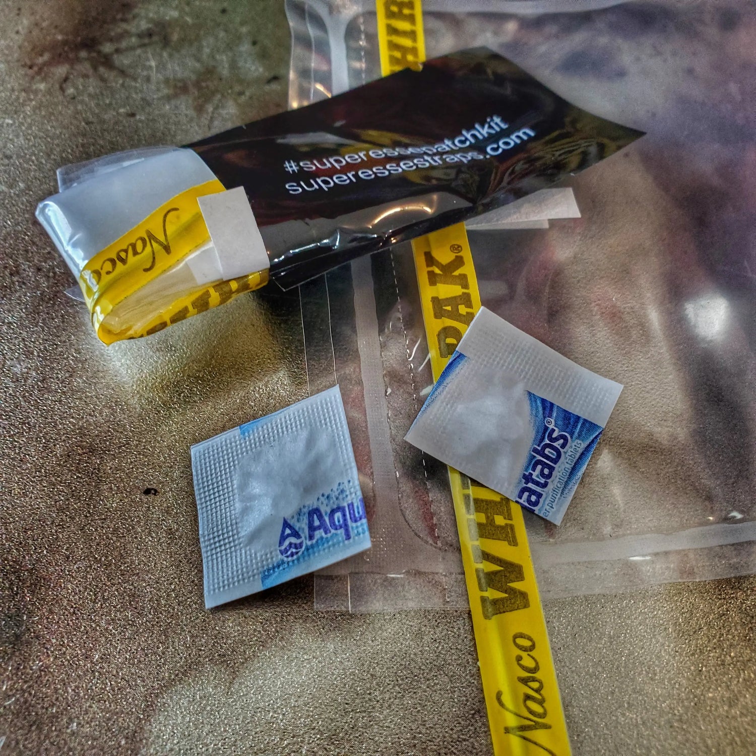 Water Patch Kit: water collection and purification Superesse Straps LLC