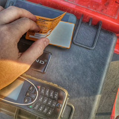 Emergency Comms & ICE Decal - Radio  Frequency/Channel and Telephone Contact Numbers, ICE Card Superesse Straps LLC