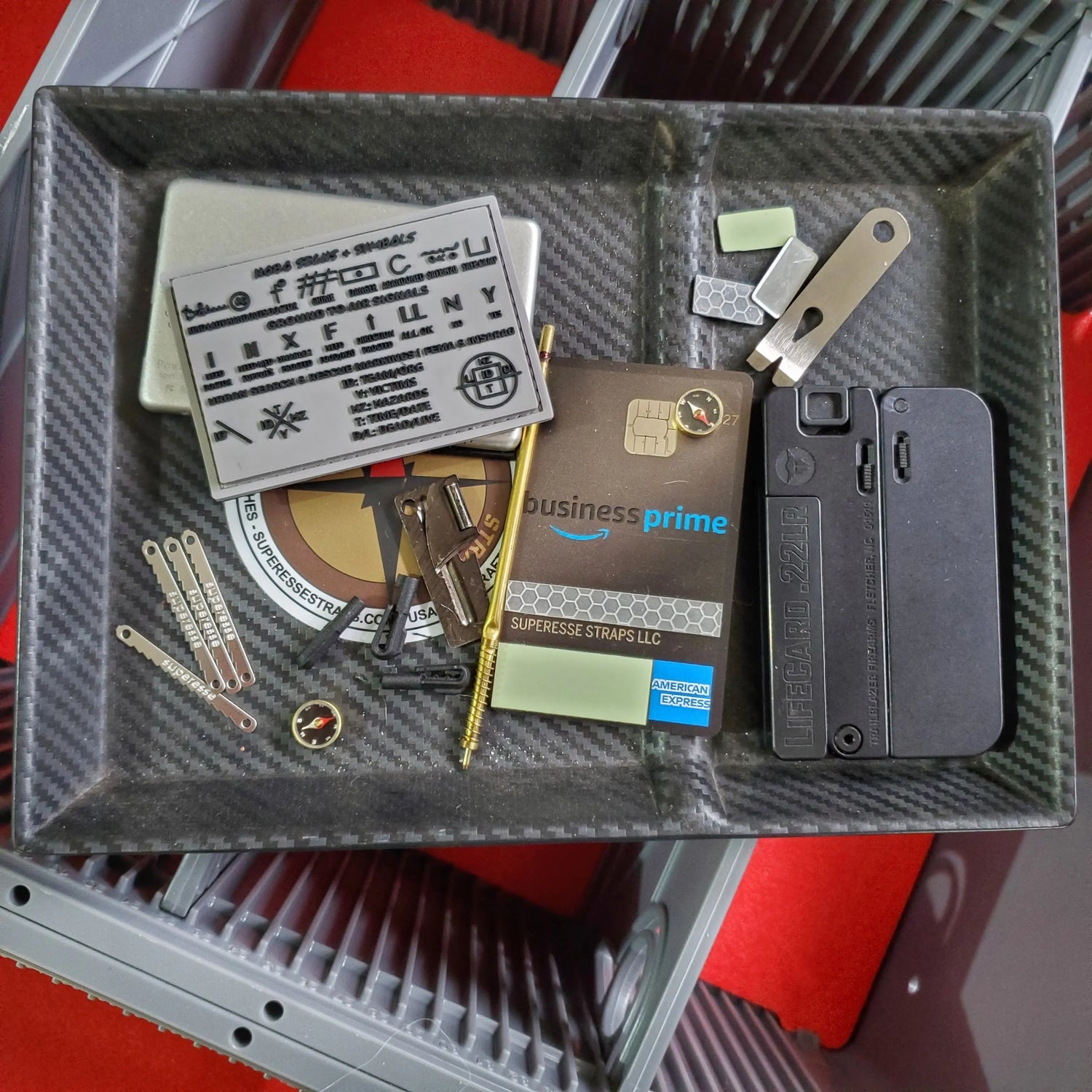 Storage Pocket Patch: Hobo Symbols, Ground to Air Signals, Search and Rescue Markings Superesse Straps LLC