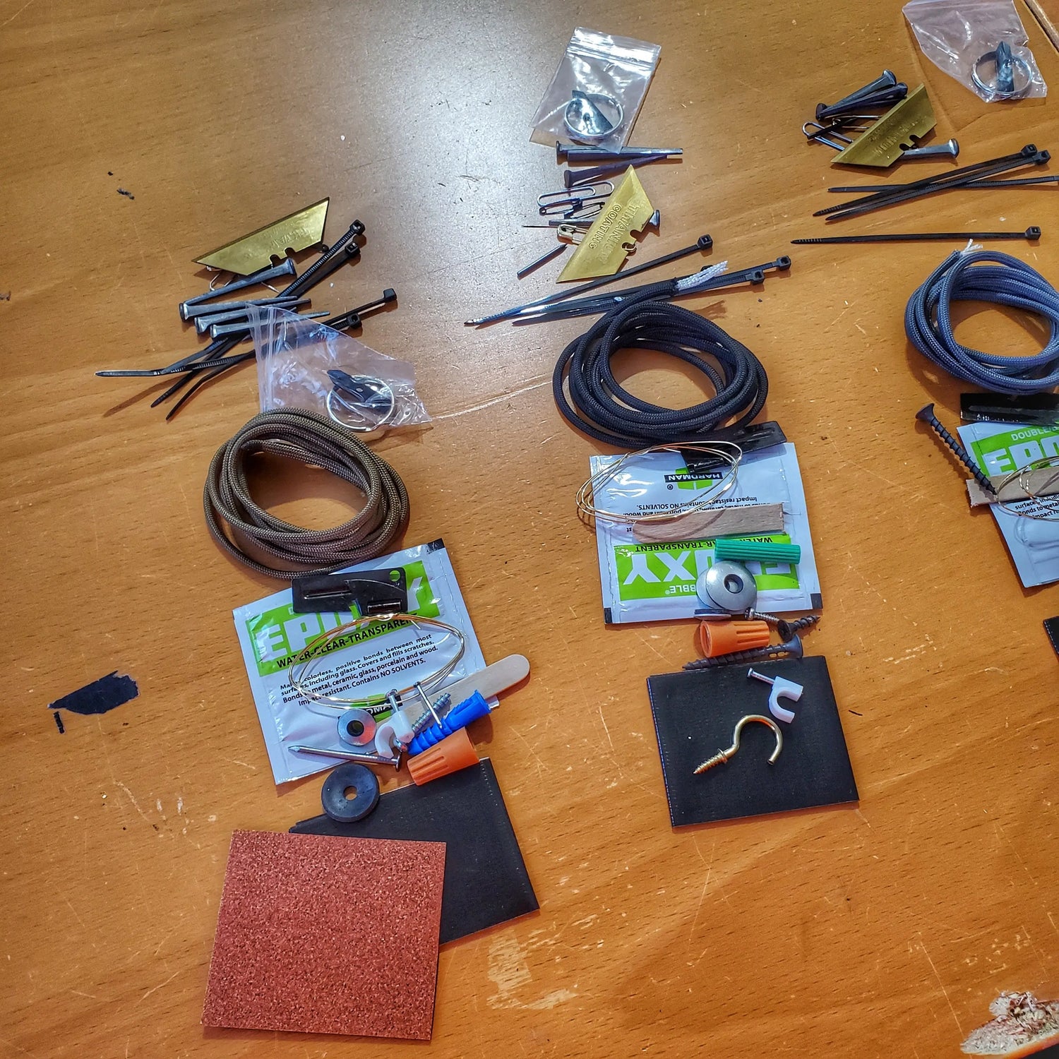 Shim Personal Survival Cards - Wallet Size Vacuum Sealed Survival Packets Superesse Straps LLC