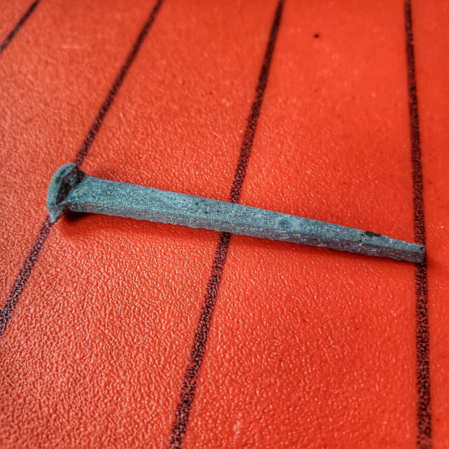 Shelter Nail - Titanium & Steel Wrought Hammering Spike for Trail and Utility Tasks Superesse Straps LLC