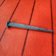 Shelter Nail - Titanium & Steel Wrought Hammering Spike for Trail and Utility Tasks Superesse Straps LLC