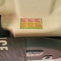 ICERS Quick Reference Decals - A supplement to the In Case of Emergency Response System Superesse Straps LLC