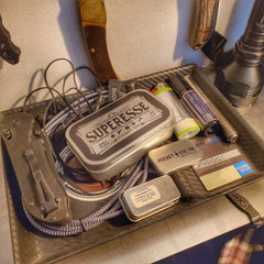 EDC Pocket Tin - Compartmentalized Survival Kits Superesse Straps LLC