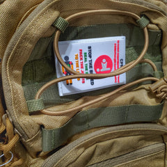 Storage Pocket Patch:  "Stop Bleed" and "CPR" Quick Reference Superesse Straps LLC