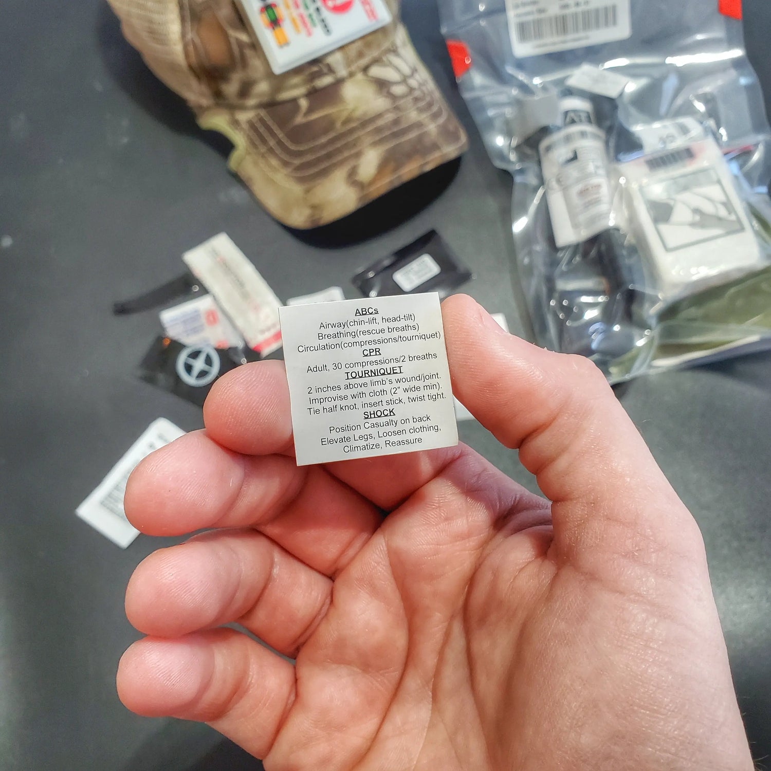 First Aid Patch Kit: 