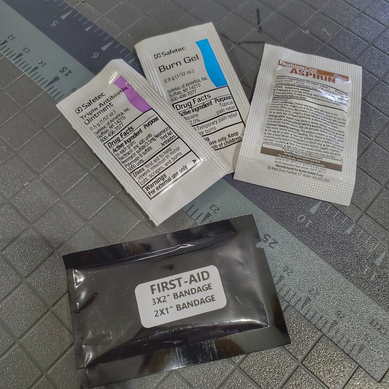 First Aid Patch Kit: 
