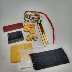 Fire Patch Kit: fire crafting supplies and tinder Superesse Straps LLC