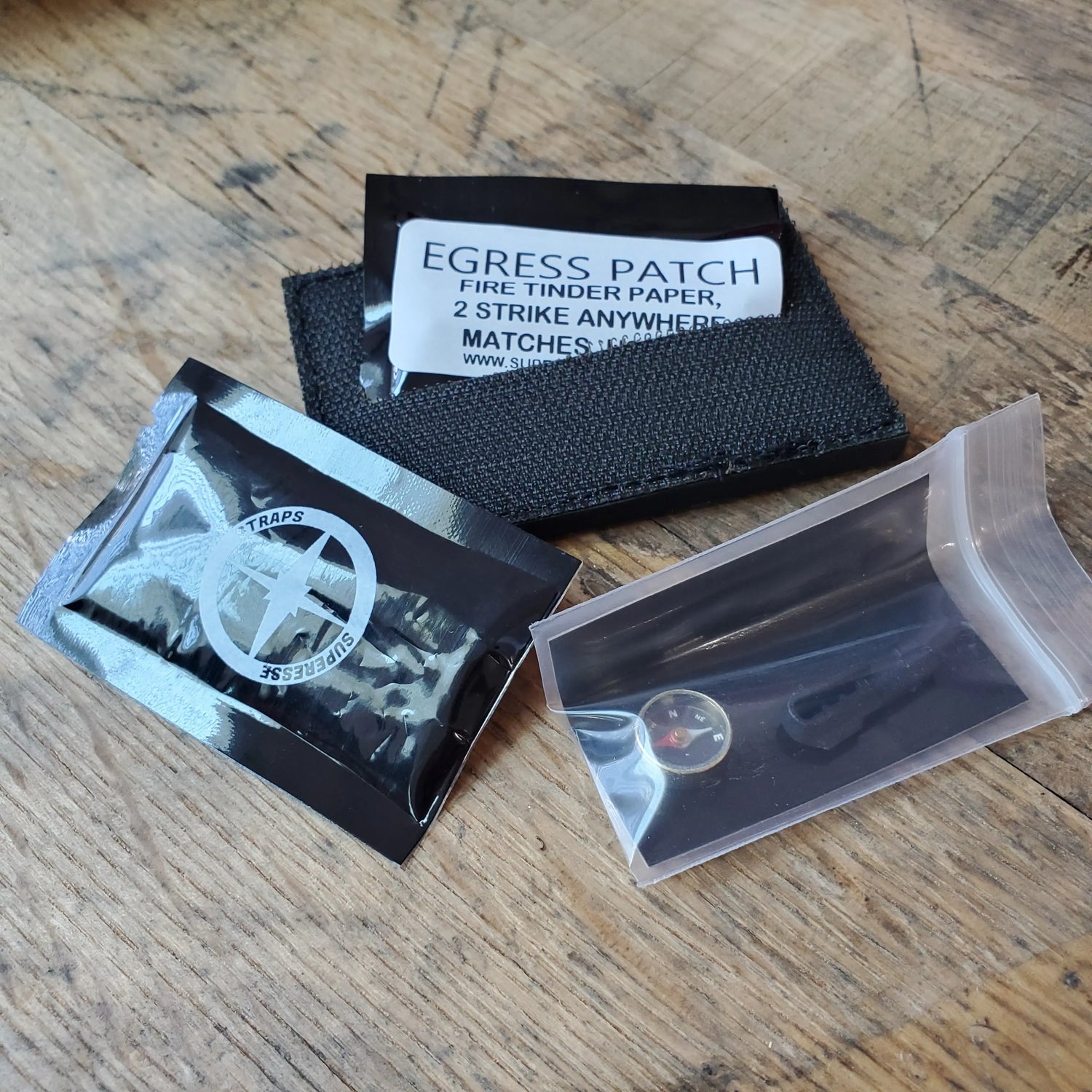 Egress Patch Kit - recon, escape, and evasion supply package Superesse Straps LLC