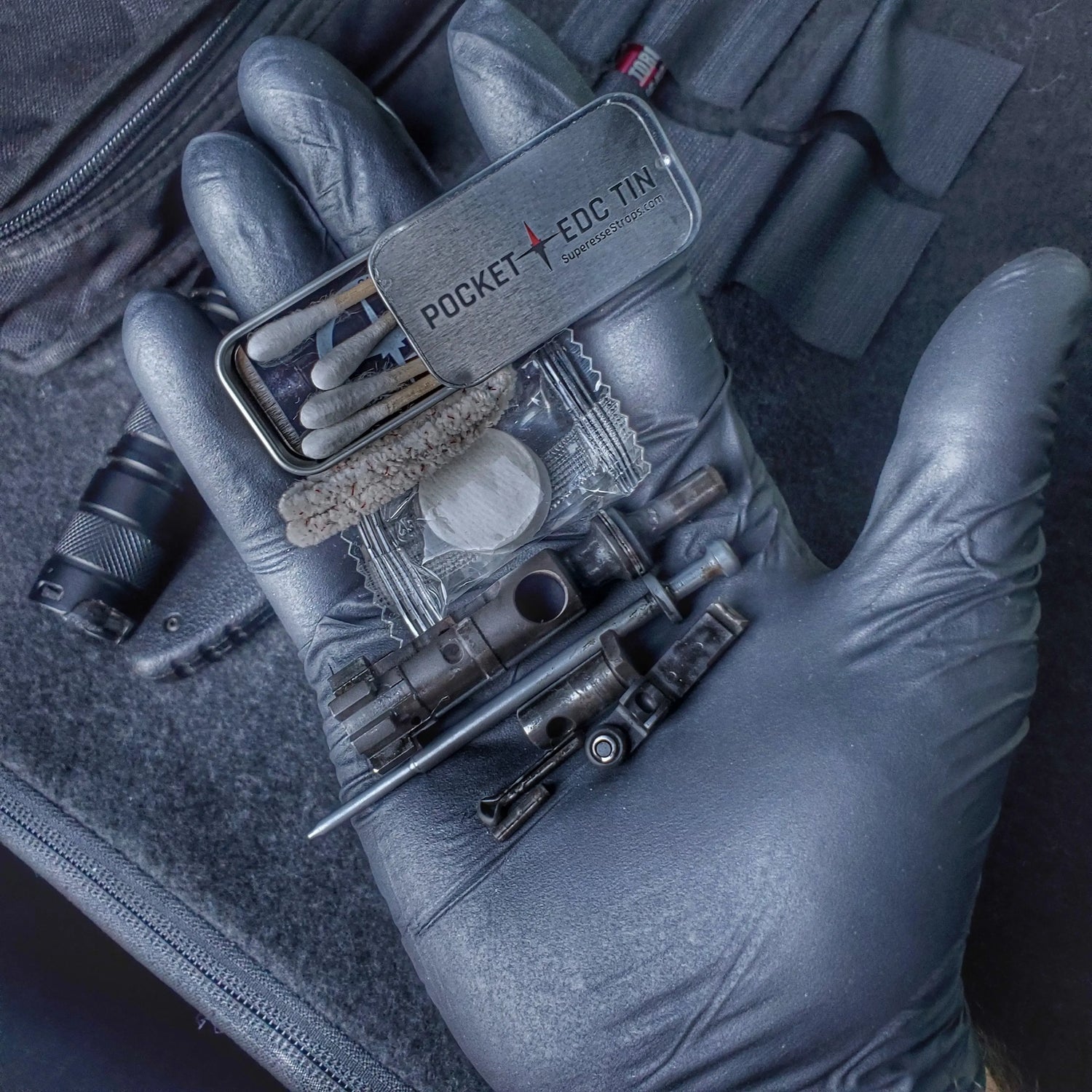 EDC Pocket Tin - Compartmentalized Survival Kits Superesse Straps LLC