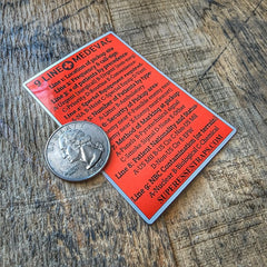 9 Line MedEvac Decal - U.S. Military Truncated Medical Evacuation Reference Sticker & CPR Superesse Straps LLC