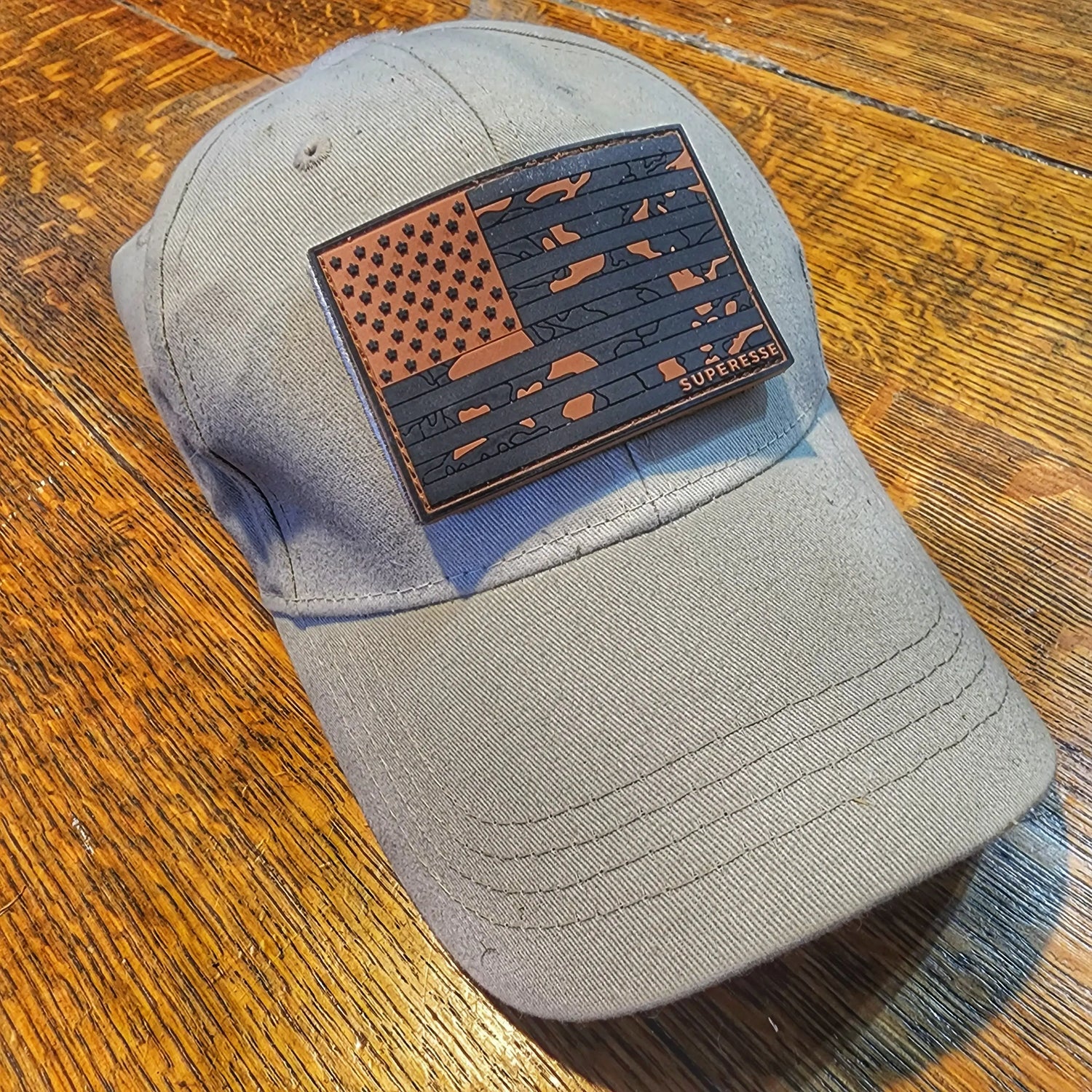 Storage Pocket Patch: Flagged Camo Superesse Straps LLC