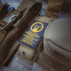 Storage Pocket Patch: Marksmanship Fundamentals Superesse Straps LLC