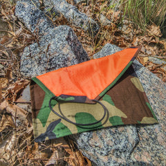 Marker Mat - Fluorescent Signaling Panel on Ripstop Pocket Hank Superesse Straps LLC