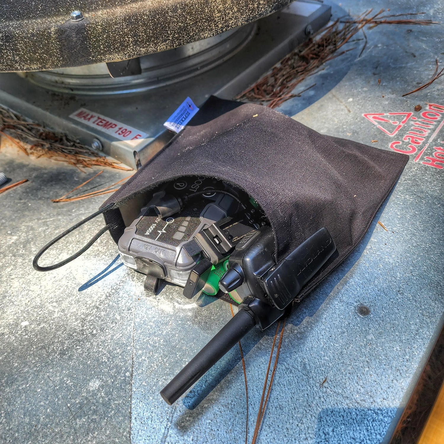 Faraday Hank - EMP/Radiation/RFID Resistant Handkerchief. Superesse Straps LLC