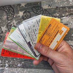 Survival Reference Decal Pack - Collection of 11 Stickers Superesse Straps LLC