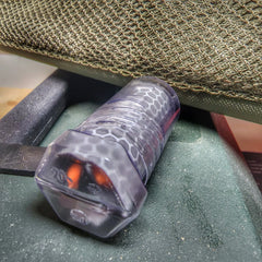 Drop Shell - Polymer Capsule filled with Survival, Escape, and First-Aid Supplies. Superesse Straps LLC