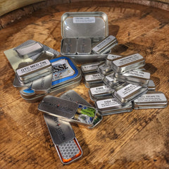 EDC Pocket Tin - Compartmentalized Survival Kits Superesse Straps LLC