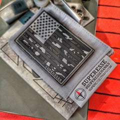 Tactical Tissue: Morale Patch compatible Ripstop stitched hank with covert storage pocket. Superesse Straps LLC