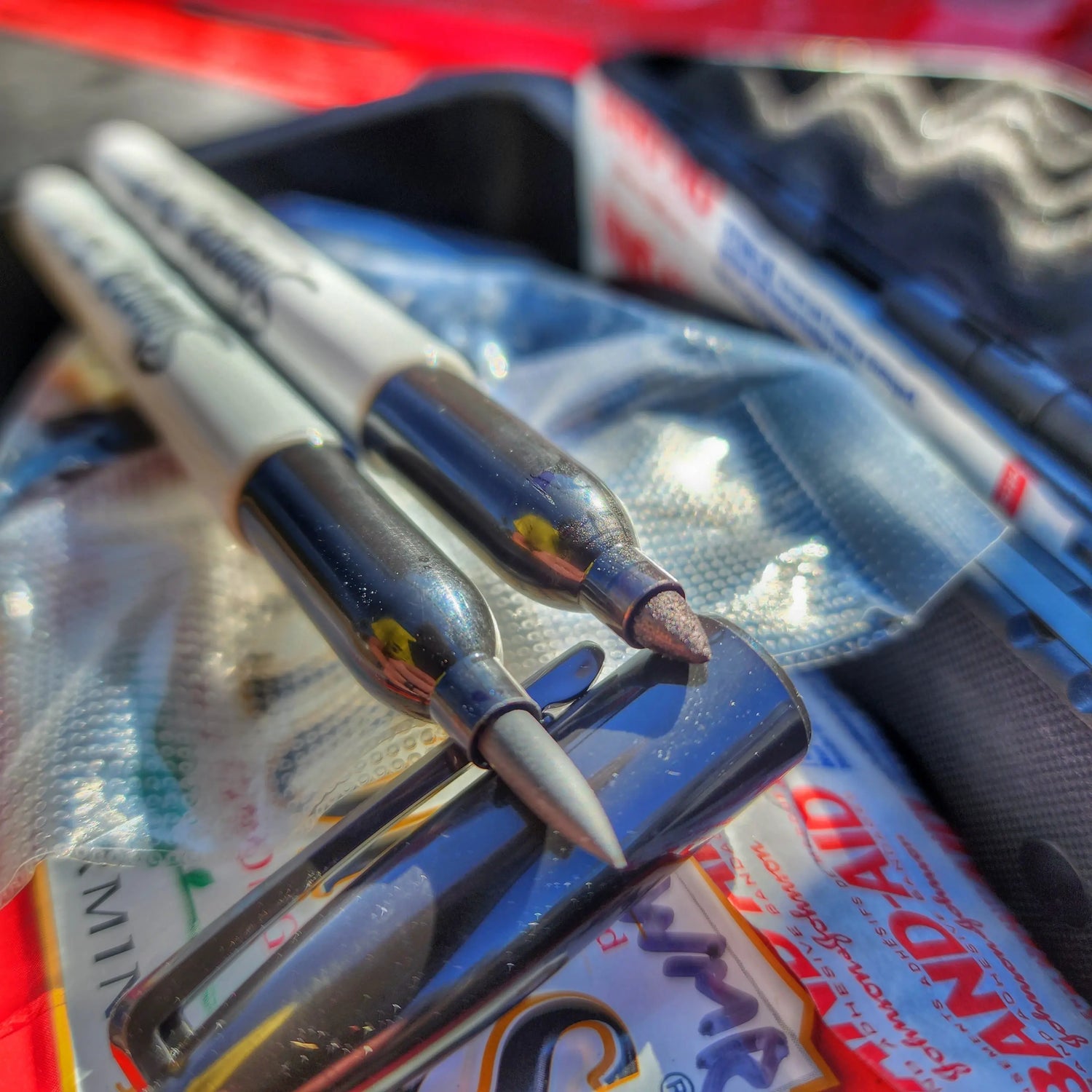 EDC Puncture Markers - Covert Self Defense Markers Superesse Straps LLC