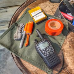 Pull Cloth - Lightweight minimalist handkerchief with paracord lanyard. Superesse Straps LLC