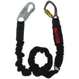 Bashlin - 2" tubular nylon web with polyester shock absorbing core, a SL6650A snaphook and a 3005A carabiner.