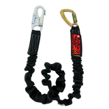 Bashlin - 2" tubular nylon web with polyester shock absorbing core, a SL6650A snaphook and a 3005 carabiner