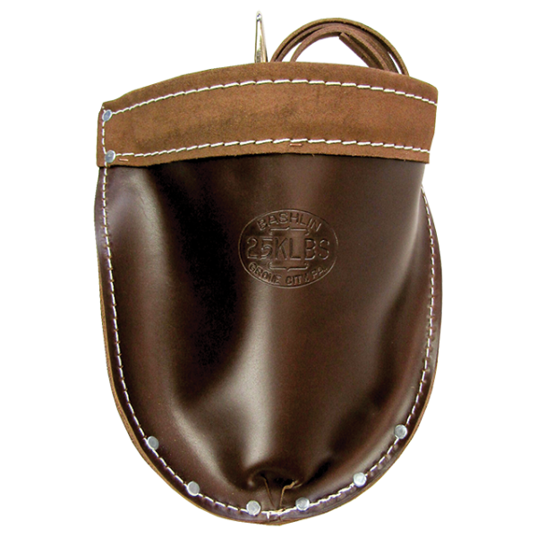 Bashlin - Durable Leather Bolt and Nut Bag