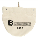 Bashlin - Wide Opening Bolt and Nut Bag with Leather Bottom